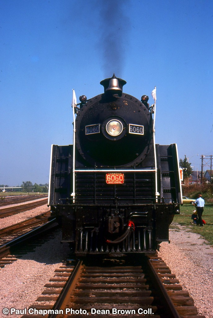 CNR 6060 at Niagara Falls on Aug 1977