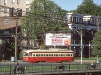 TTC 4518 is in Toronto on August 11, 1987.