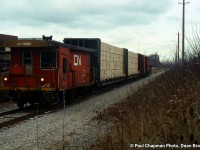 CN 550 heading up the Thorold Sub for Thorold.