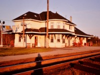 Swaying in the breeze. <br>
The station agent's family laundry flaps in the late afternoon sun on a warm day in Oba, ON.
Wow! Hard to believe I took this shot 49 years ago this summer. <br>
Working a CN tie gang on the N.O.D. in the summer of 1976 had me on the Ruel and Caramat Subs from May through October. Oba was a great location to park the gang cars and accommodation units as we had access to the general store and other amenities not found out on the line in remote siding locations. <br>
Nothing remains of the station or surrounding appliances at this location in 2025.