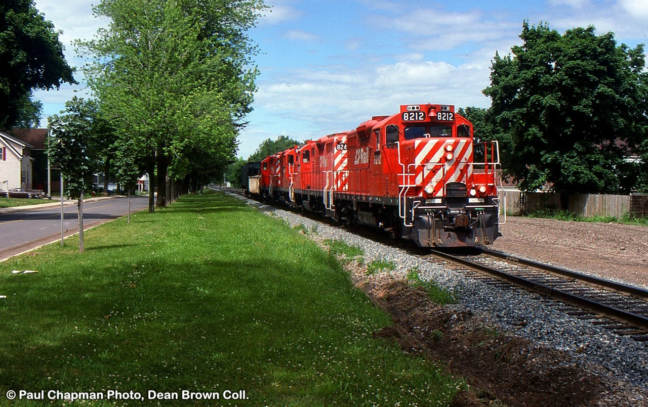 CP 8212 North at Mile 1 on the CP Hamilton Sub back to Montrose.