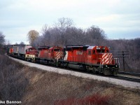 The Starlight train on CN going to TH & B Aberdeen Yard