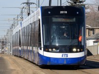 It is another amazingly sunny day for March. Last year this type of weather did not happen until April. Best get down to the tracks and snap that yearly photo of the LRT. Nope, not much has changed, although they still look pretty new. :-)