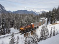 The CP-KCS merger certainly has made shooting CP more interesting as very different locomotives show up in familiar locations. An example is train 701, led by KCSM 4886, crossing the Ottertail River on a beautiful day in January 2025.