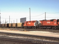 CP 4742 is in Toronto on August 12, 1985.