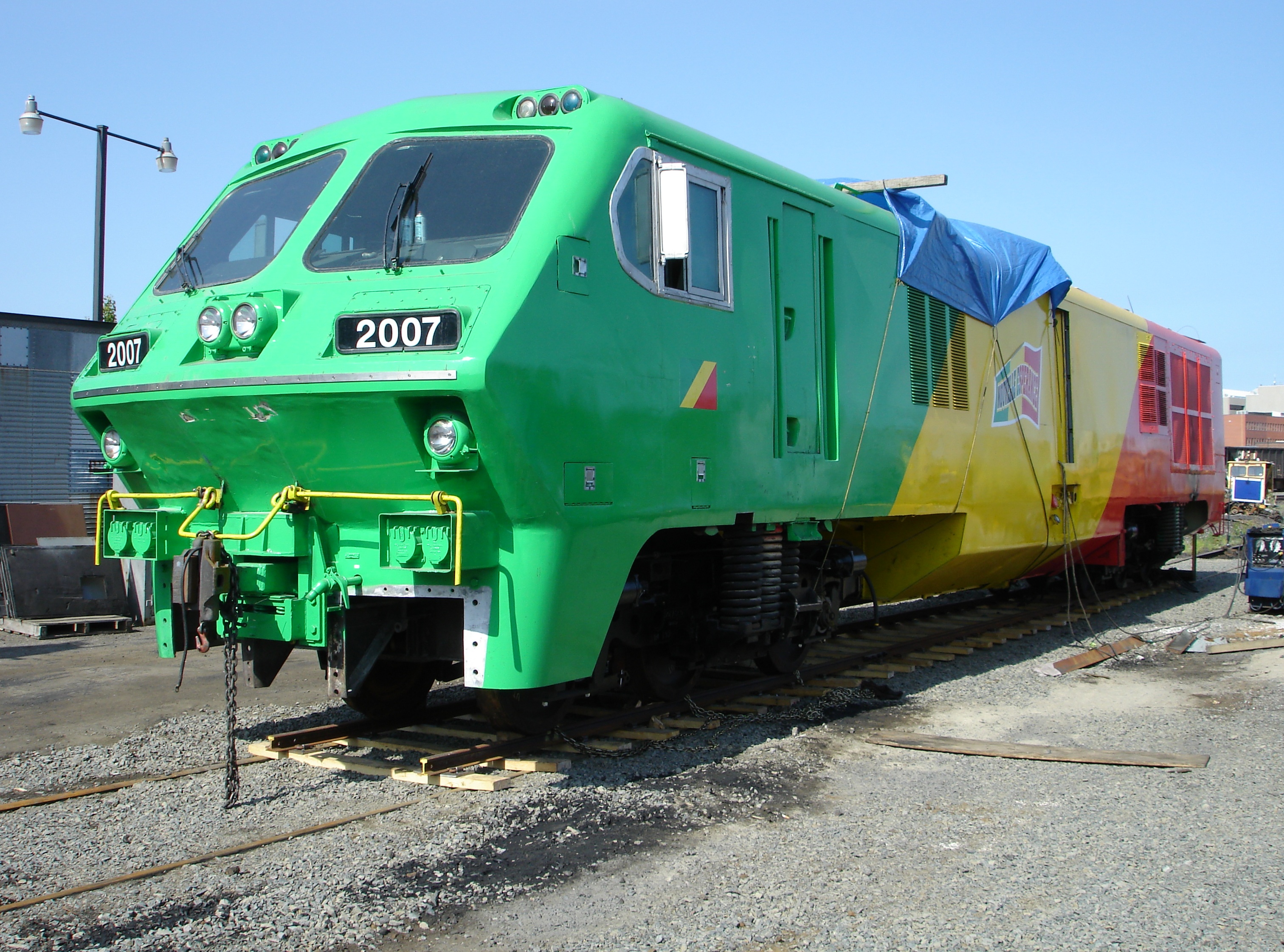 Railpictures.ca - Paul O'Shell Photo: This ex-VIA Rail LRC locomotive ...