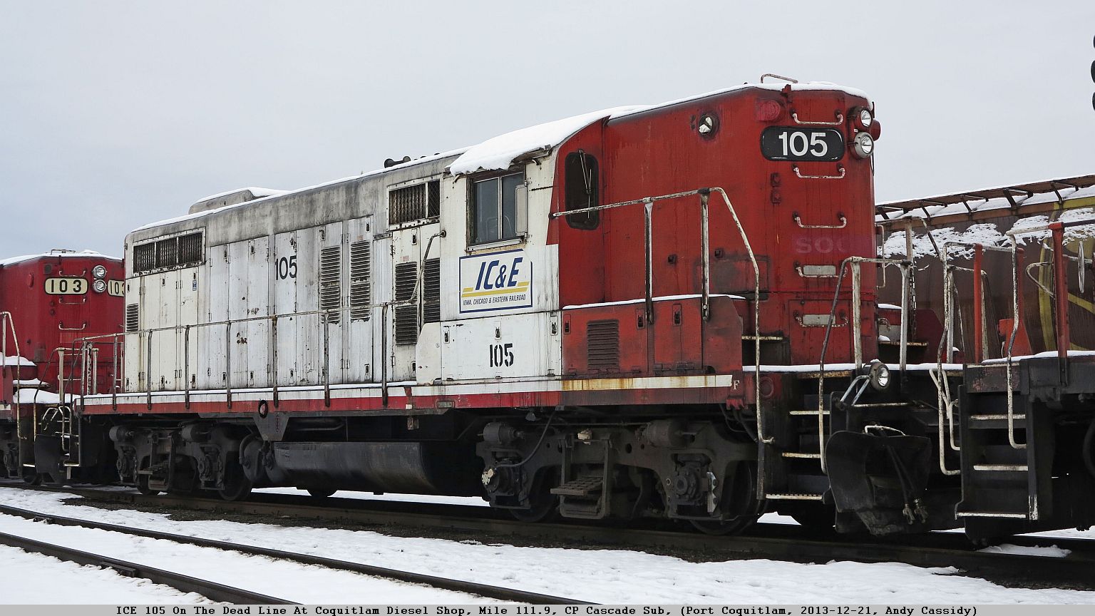 Railpictures.ca - A.A.Cassidy Photo: Iowa, Chicago & Eastern (IC&E ...