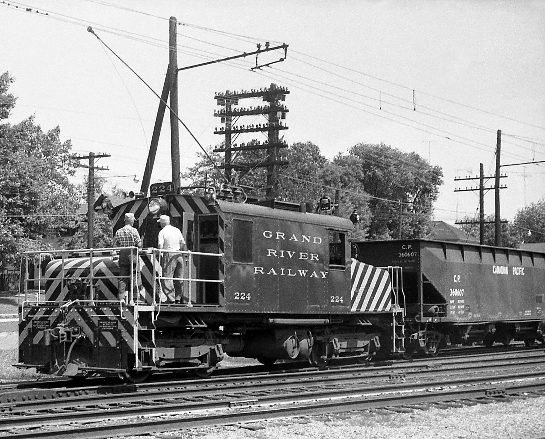 Railpictures.ca - Bill Thomson Photo: Grand River Railway freight motor ...