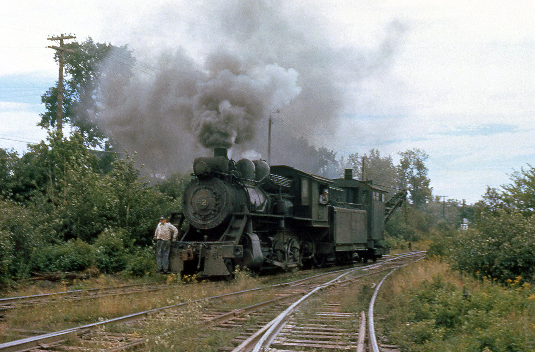 Railpictures.ca - George Schaller Photo: Acadia Coal Company 2-6-0 42 ...