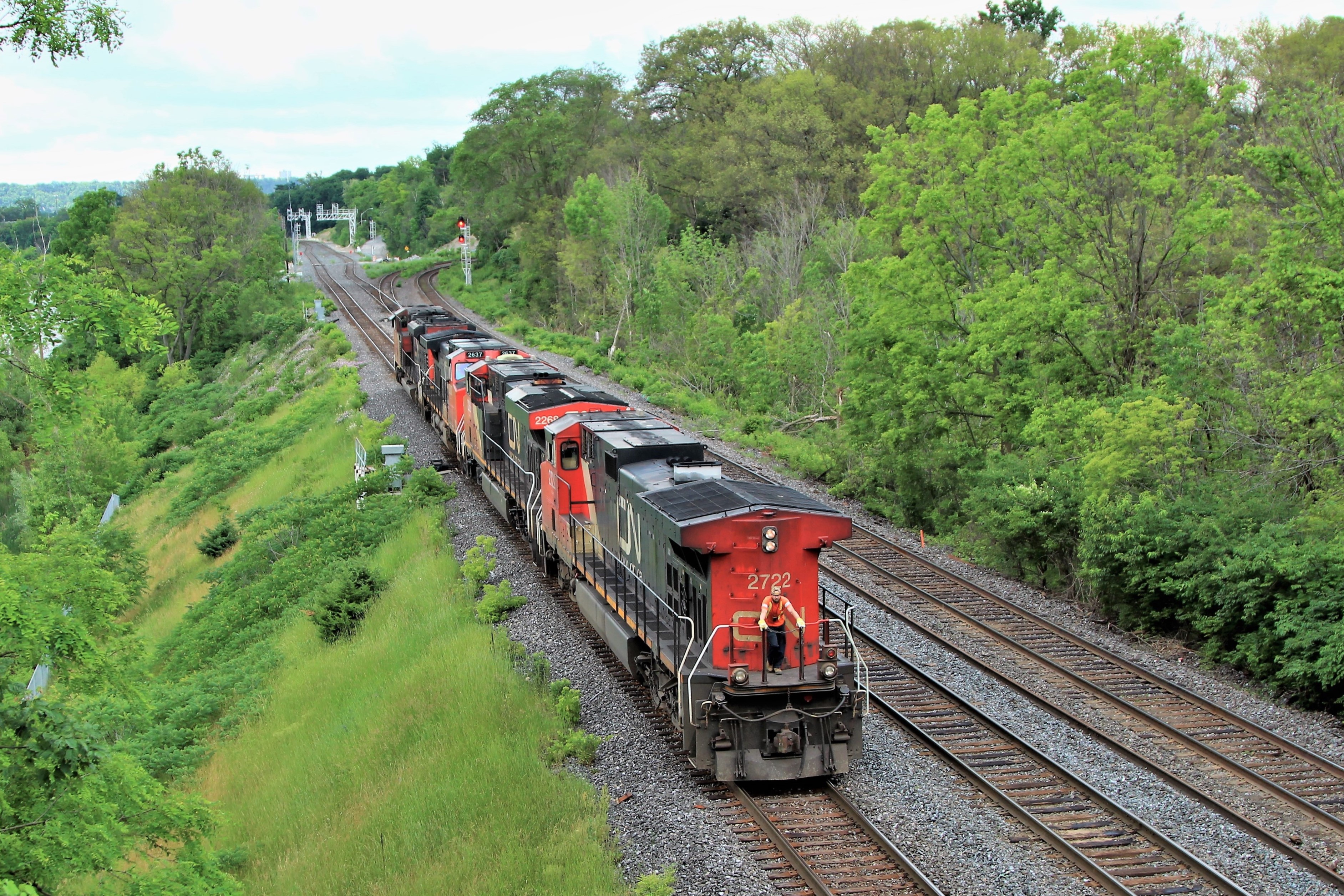 Railpictures.ca - BPurdy Photo: Having delivered several cars to Stuart ...