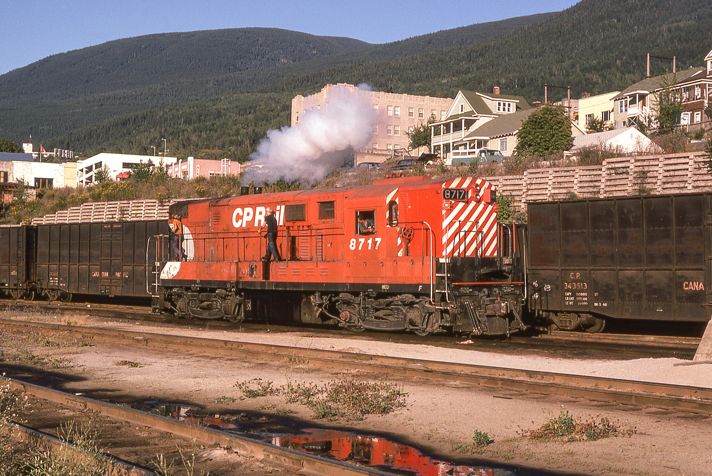 Railpictures.ca - Robert Farkas Photo: In 1974 Nelson, British Columbia ...