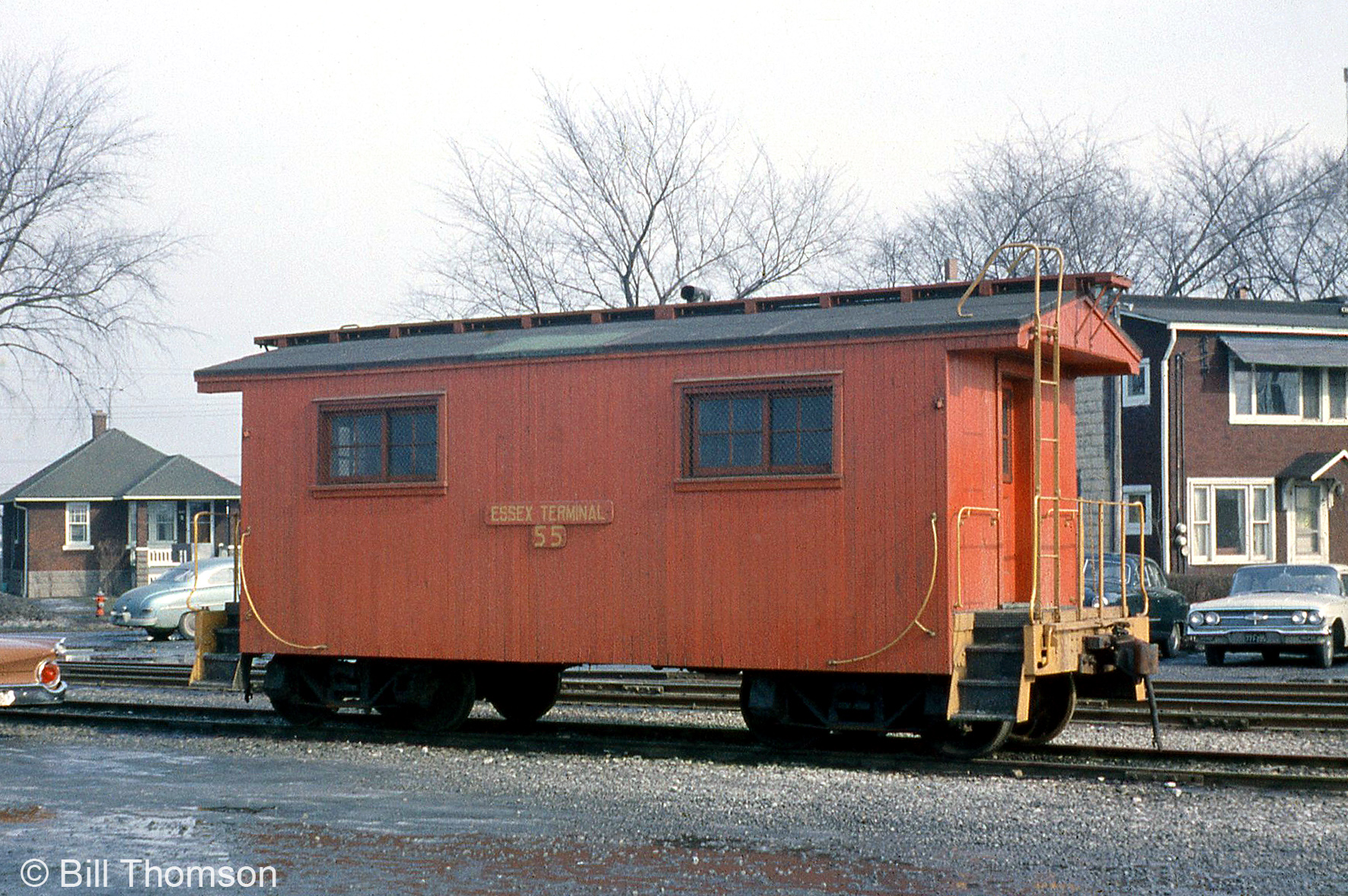 Railpictures.ca - Bill Thomson Photo: Essex Terminal Railway van 55, a ...