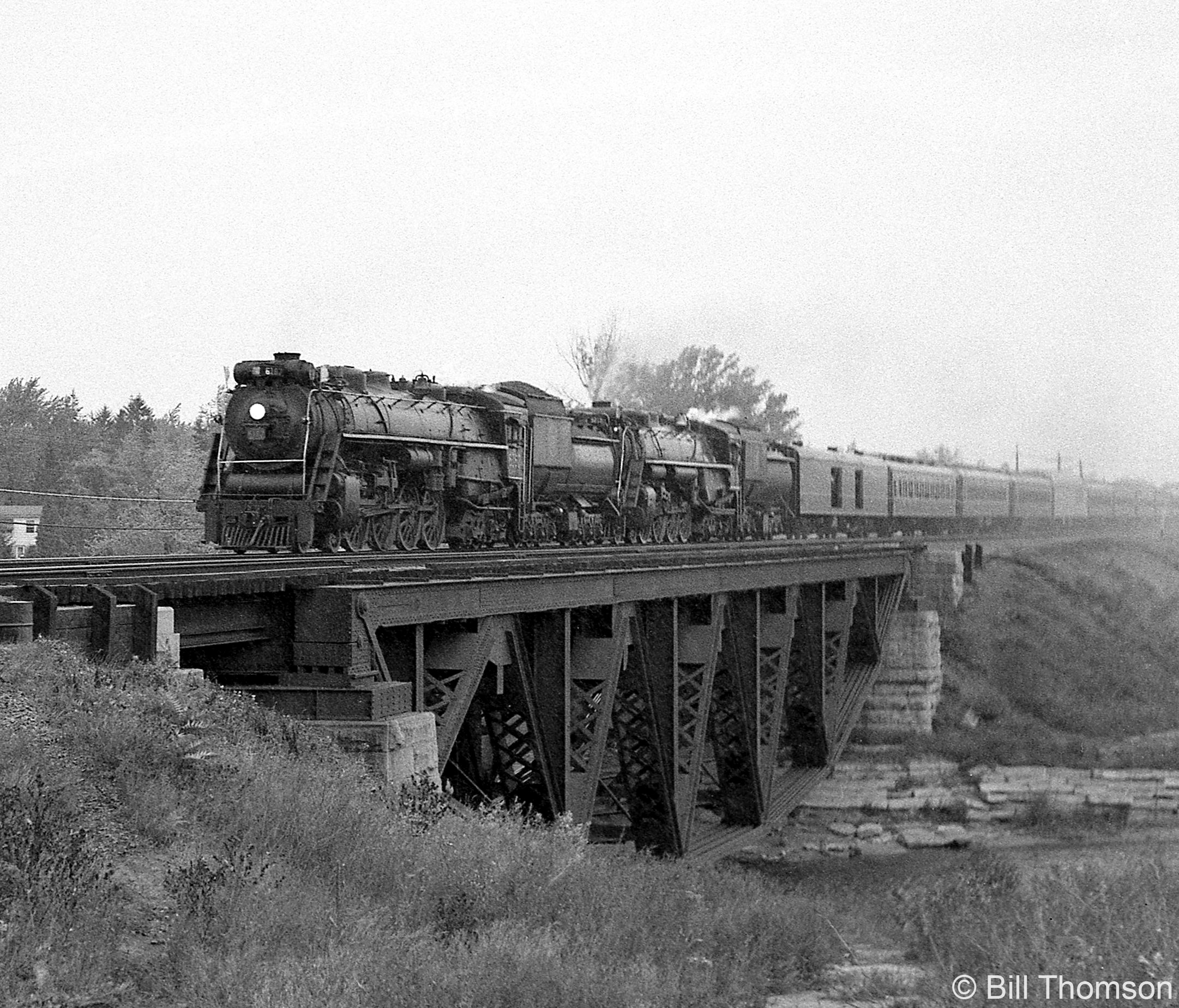 Railpictures.ca - Bill Thomson Photo: A Canadian National steam ...