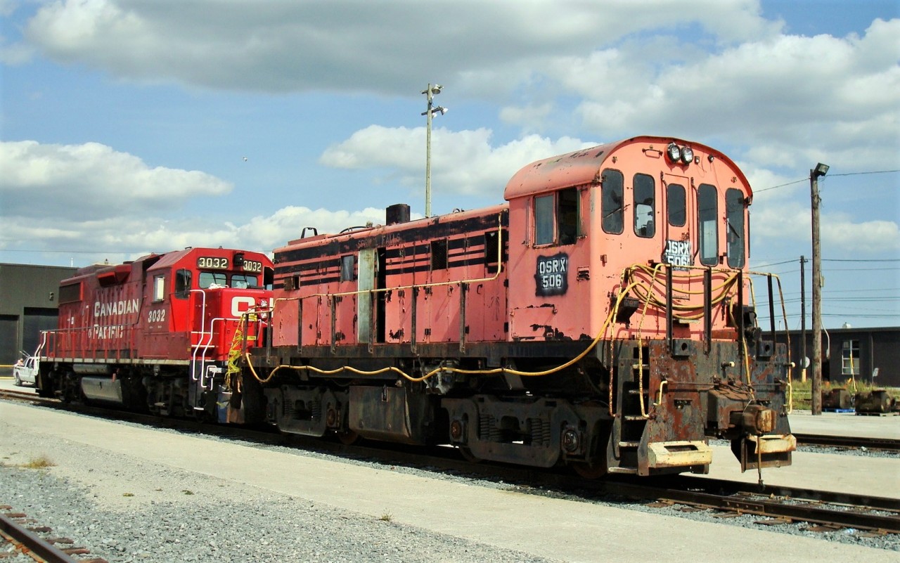 Railpictures.ca - Paul Santos Photo: An OSRX MLW RS23 in transfer ...