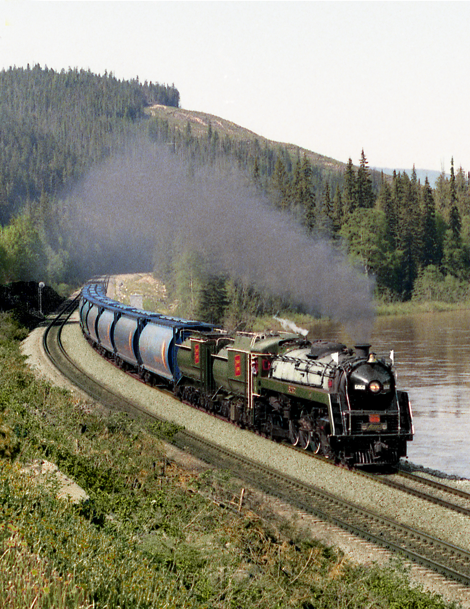 Railpictures.ca - Bill Hooper Photo: Alberta owned ex CN 4-8-2 6060 on ...