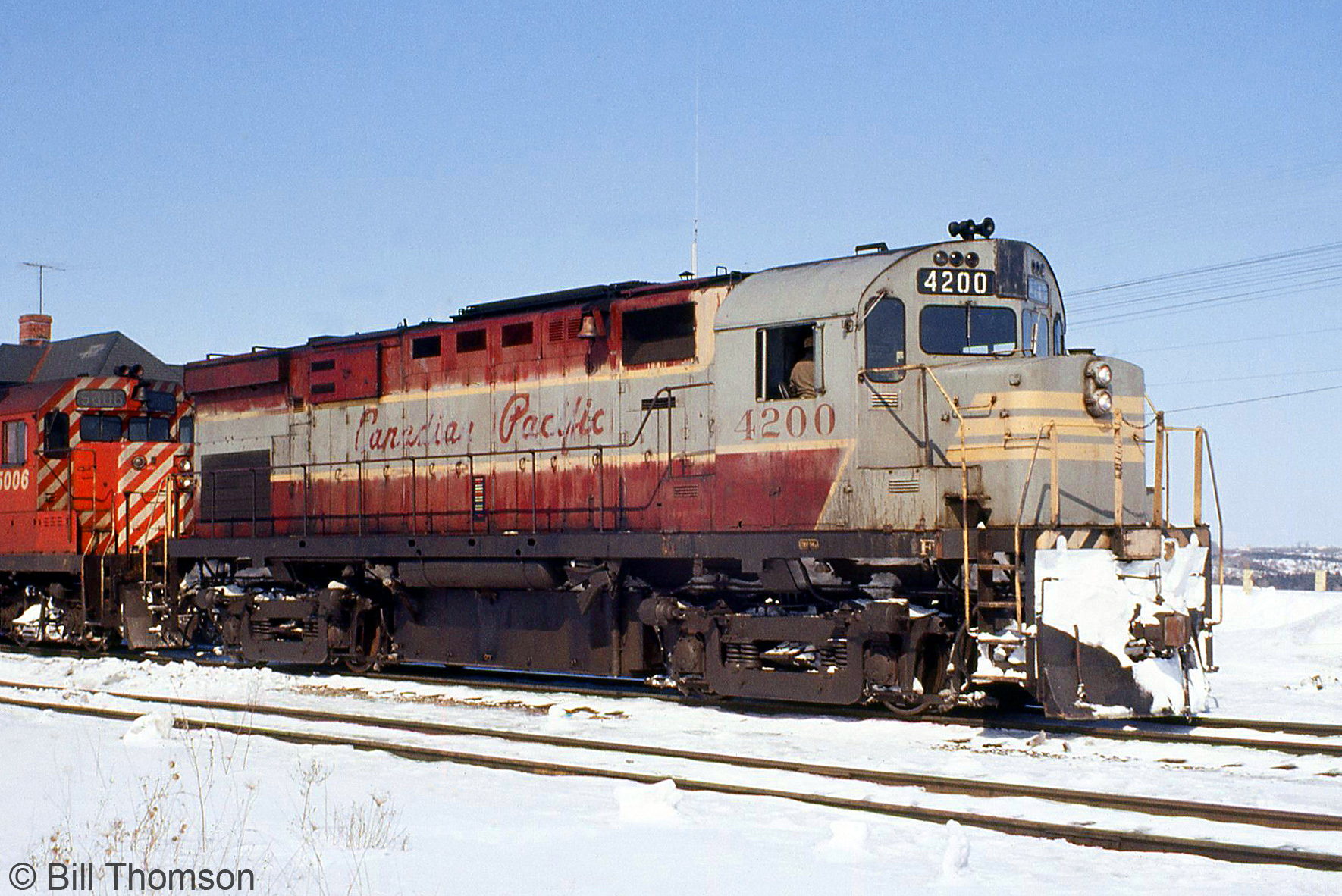 Railpictures.ca - Bill Thomson Photo: Canadian Pacific C424 4200 (the ...