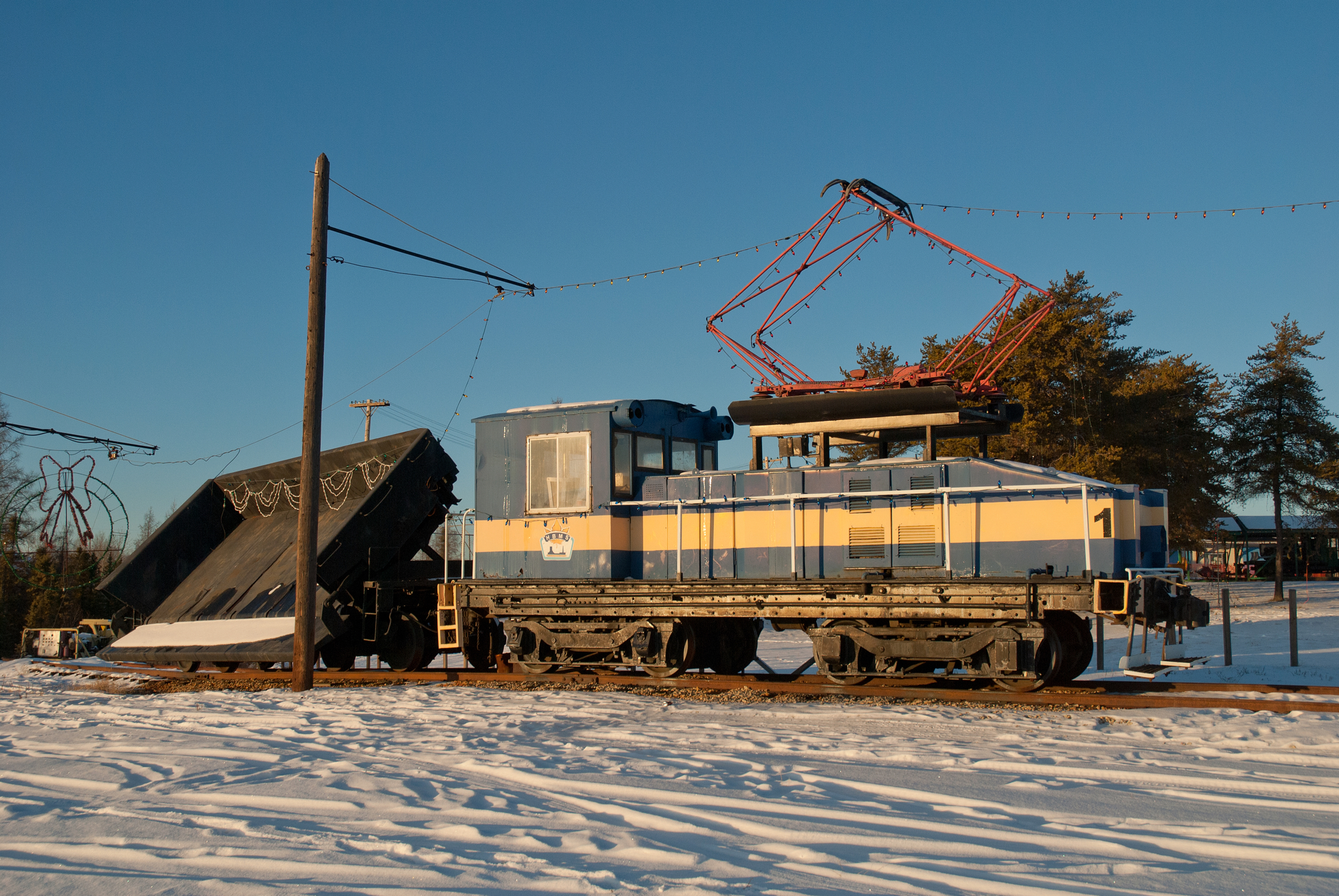 Railpictures.ca - Matt Watson Photo: Hudson Bay Mining & Smelting ...