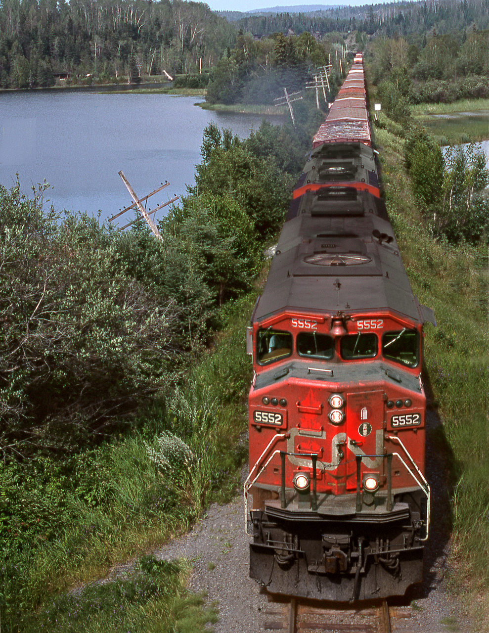 Railpictures.ca - Bill Hooper Photo: Hornepayne to Thunder Bay freight ...