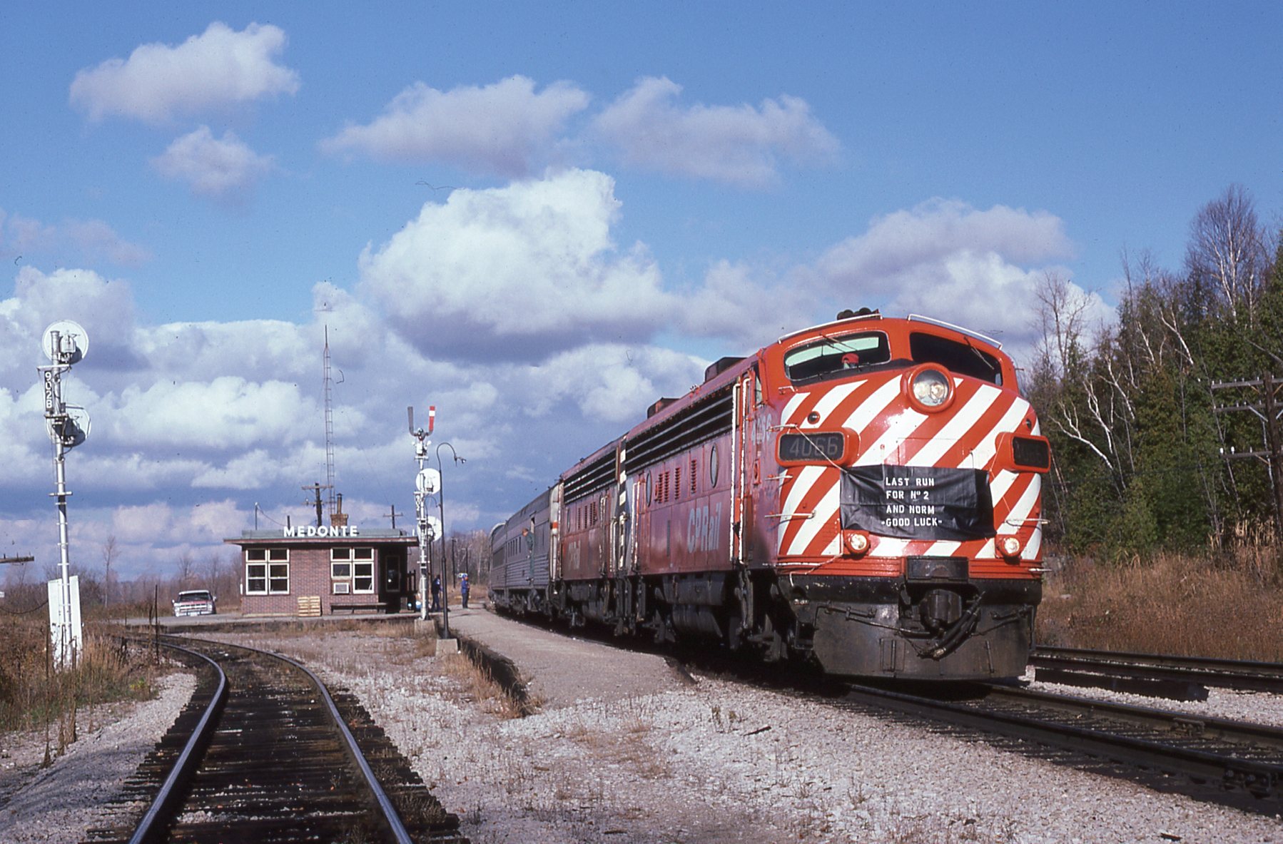 Railpictures.ca - NiagaraMike11 Photo: The last run of the CP Canadian ...